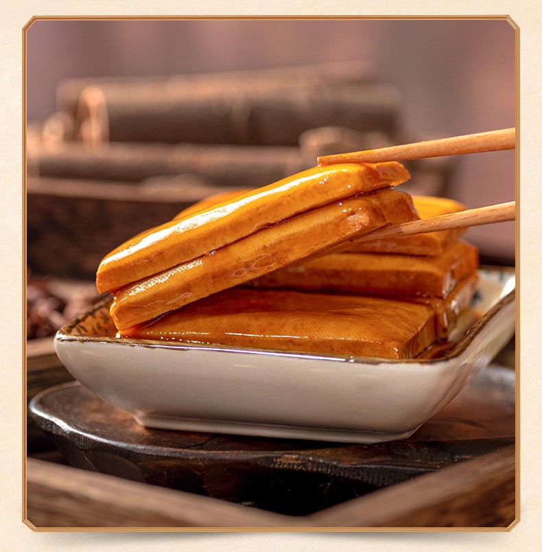 祖名蒸豆干95g3包豆腐干素食休闲零食小吃豆干独立小包装五香味95g3包