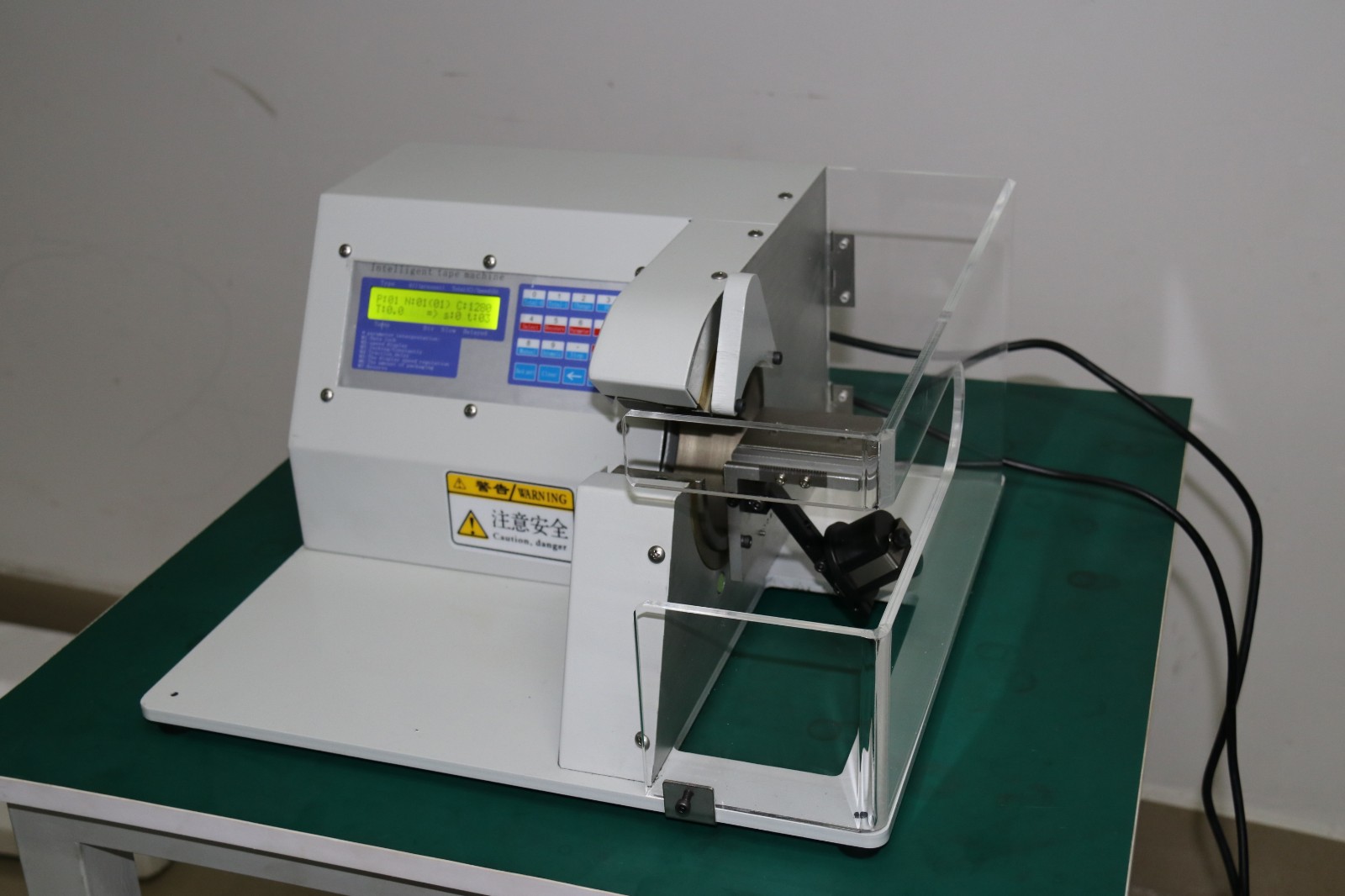 乐沃达全自动触摸屏胶布缠绕机汽车线束胶带布机智能胶布绕线机点缠绕