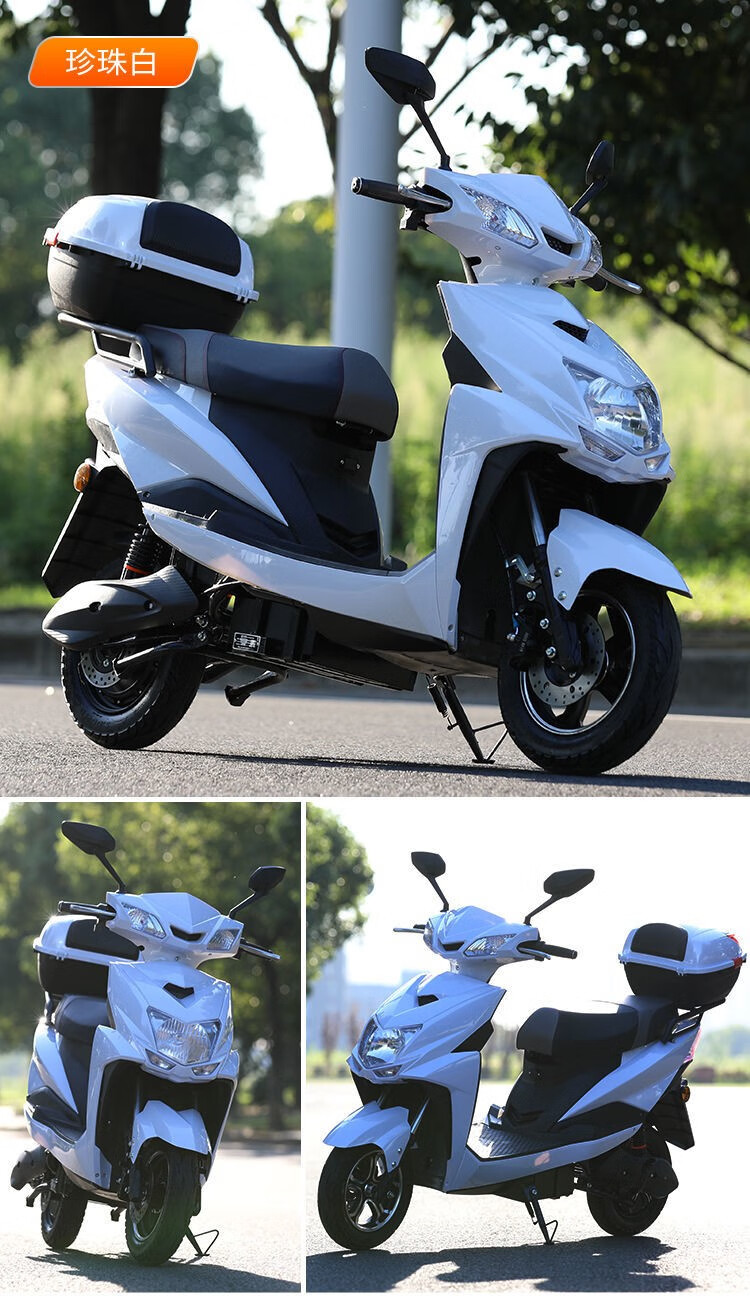 2022新款雅迪同款96v爬坡王电动车72v长跑电瓶车男女上牌爱玛同款高速