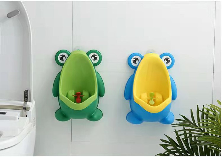 舒童乐宝宝小便器男孩站立挂墙男孩尿便器宝宝青蛙小便尿桶尿盆男宝小