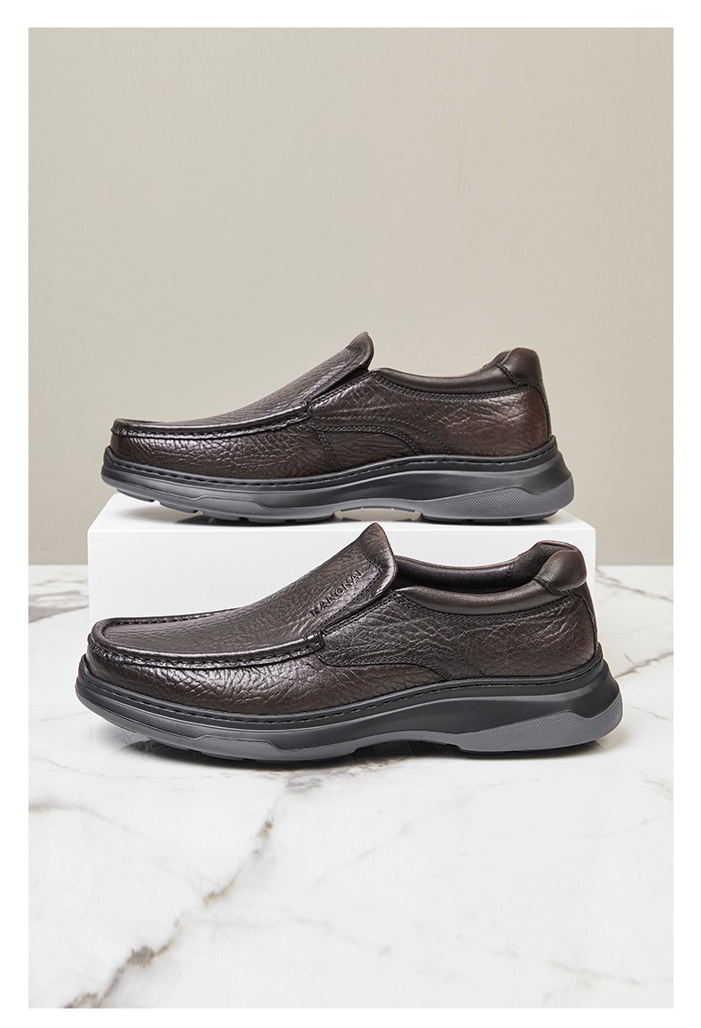 康奈男鞋秋季新款经典男士商务皮鞋休闲鞋商务风简约舒适休闲皮鞋男