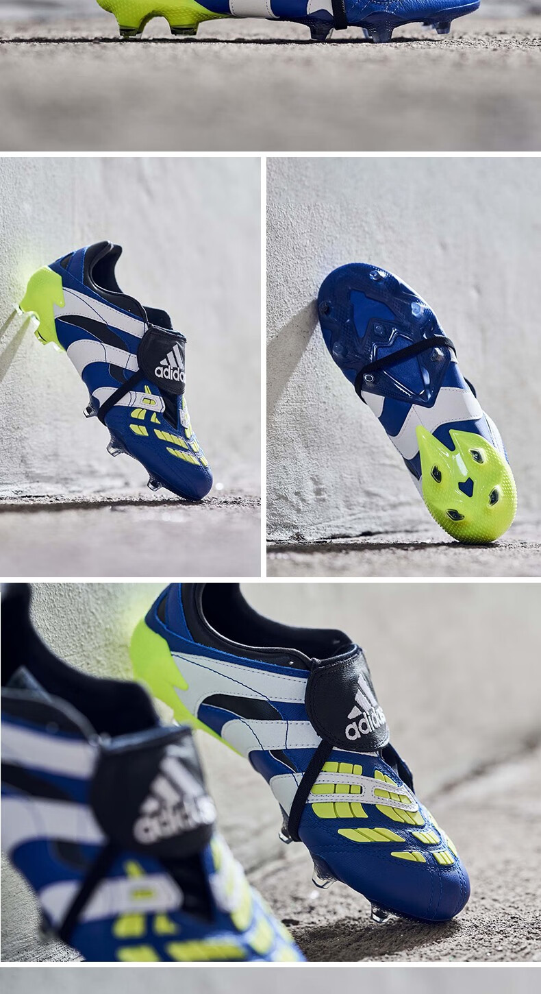 adidas阿迪达斯猎鹰4代复刻超顶fg长钉天然草足球鞋男fz5429fz542945