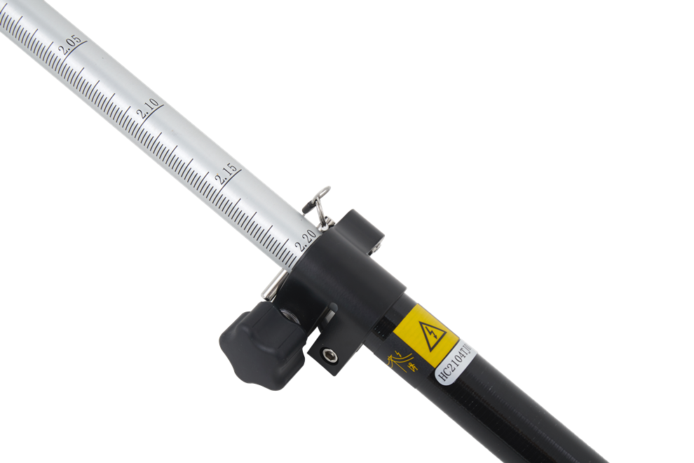 华测rtk对中杆可伸缩对中杆gps对中杆碳纤维测量水平气泡对中杆移动杆