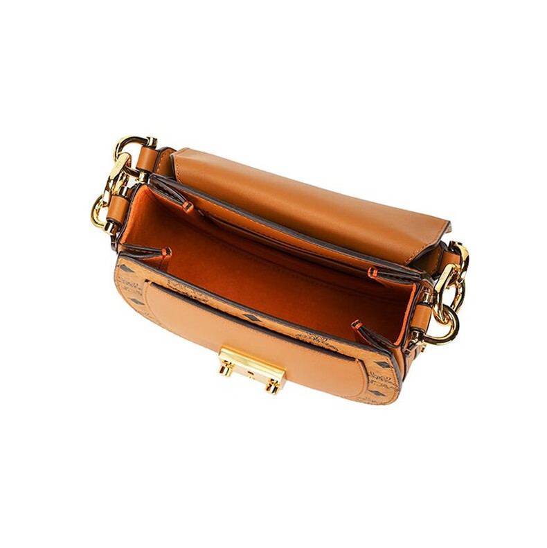 mcm女包patriciavisetos系列单肩斜跨手提包棕色mwsaapa02co001