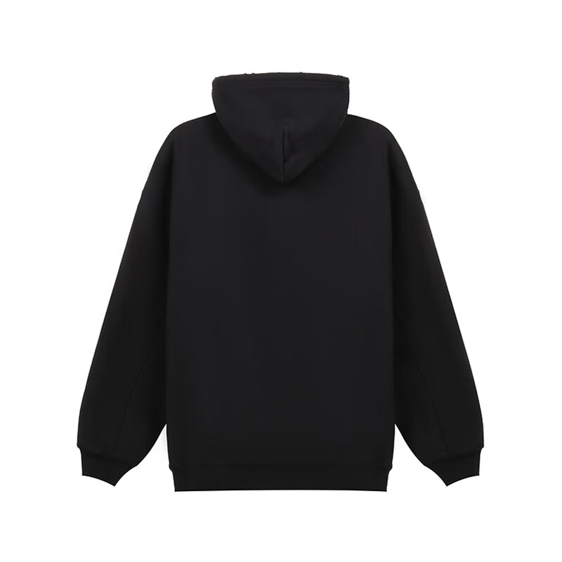 巴黎世家balenciaga女士做旧破洞加大号加绒款连帽长袖卫衣运动衫