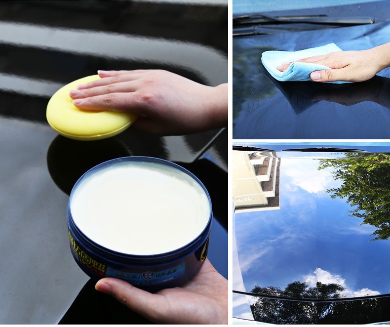 车仆汽车蜡通用黑车珍珠白色抛光去污蜡打蜡膏汽车腊车洗车打蜡水晶上