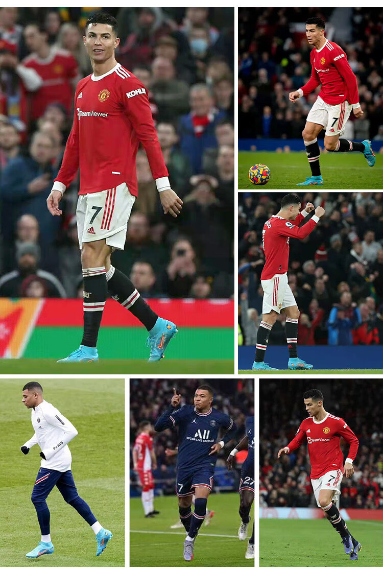 nike/耐克刺客14姆巴佩c罗mds005专属配色中端高帮mg短钉tf碎钉低帮ag