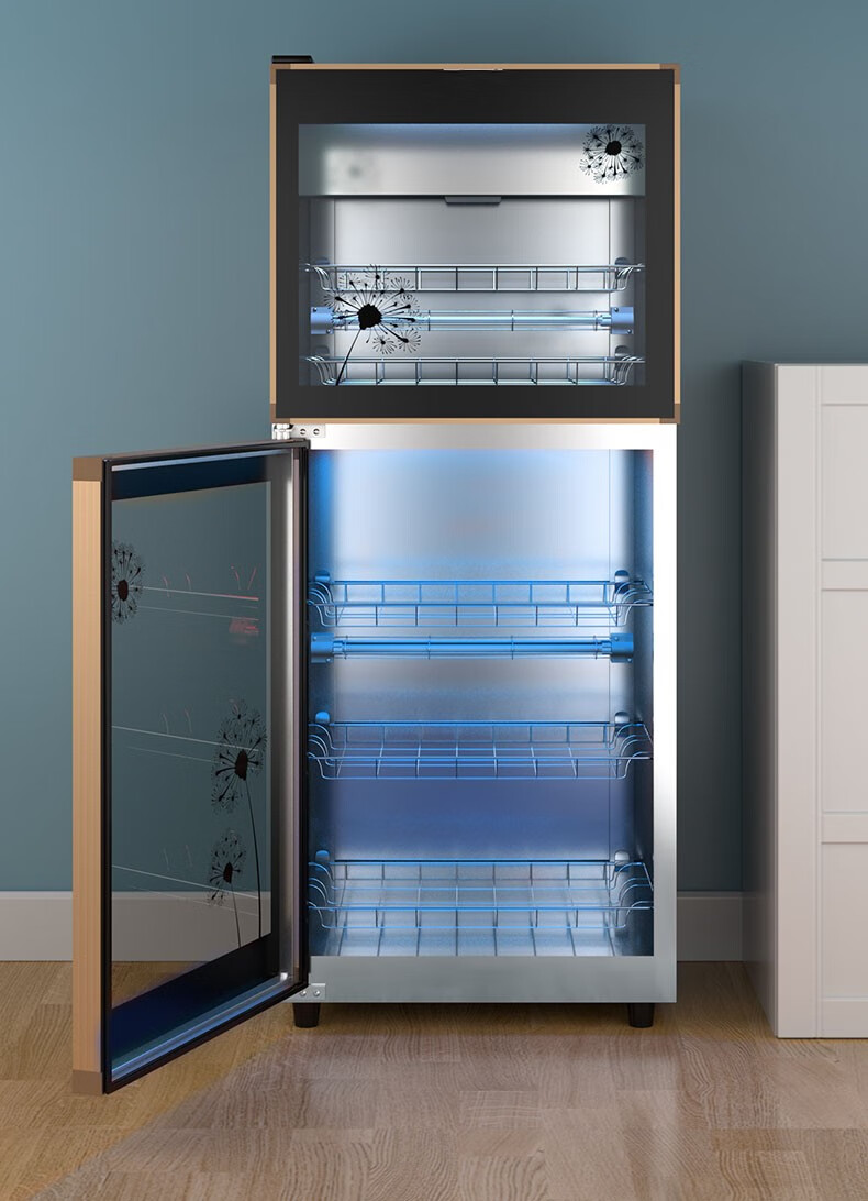 消毒柜家用立式双门小型消毒碗柜饭店酒店厨房迷你茶杯保洁柜迈森睿厨