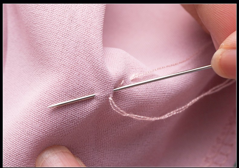 家用手缝针手工绣花缝衣针缝被子专用大眼粗针钢针缝衣服针缝衣针c3号