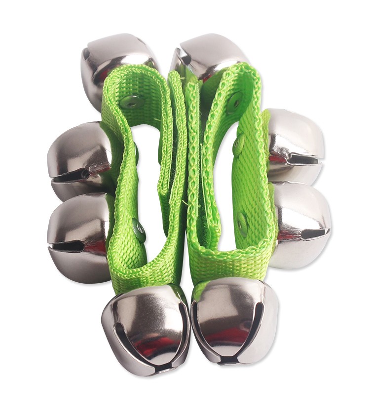 儿童腕铃手铃奥尔夫打击乐器婴儿玩具 幼儿园舞蹈演出早教教具脚铃手