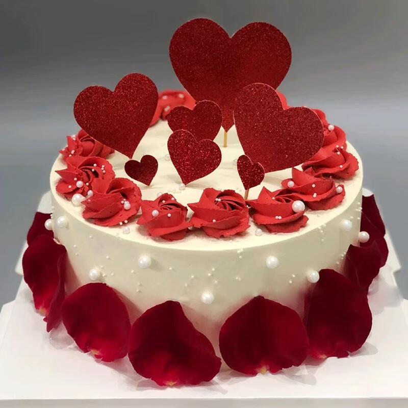 臻鸣生日蛋糕网红定制送老婆女友水果奶油生日蛋糕女神全国同城配送