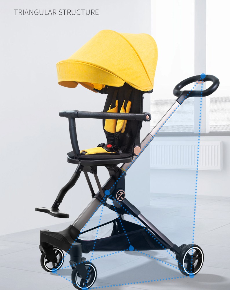 小猪酷琦遛娃神器婴儿推车轻便折叠手推车可坐可躺双向伞车高景观溜娃