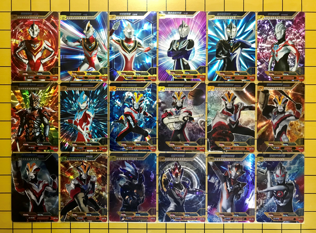奥特曼卡片荣耀版大头赛罗闪耀sp卡sd卡令迦sp泽塔奥特曼德尔塔天爪特