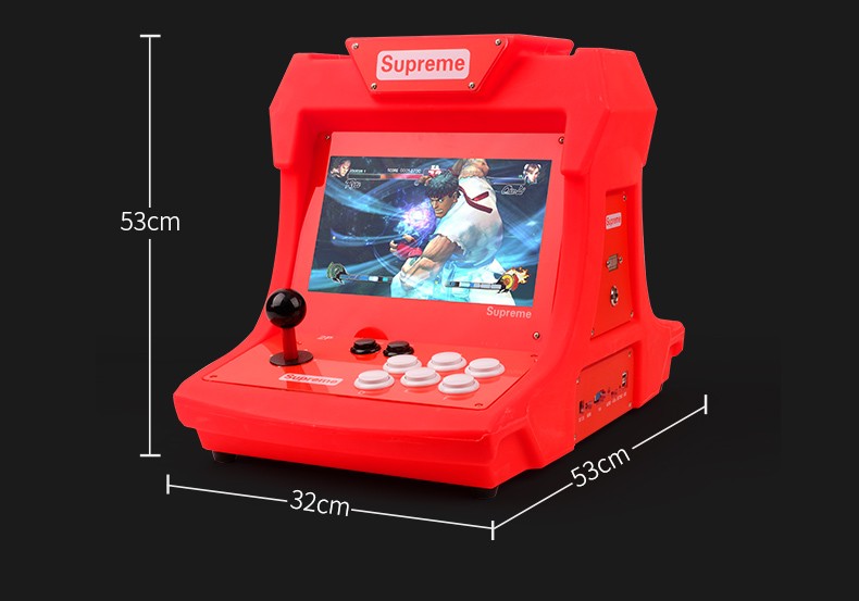 街机游戏机家用小型摇杆游戏机97拳王双人格斗街机怀旧可充电潘多拉97