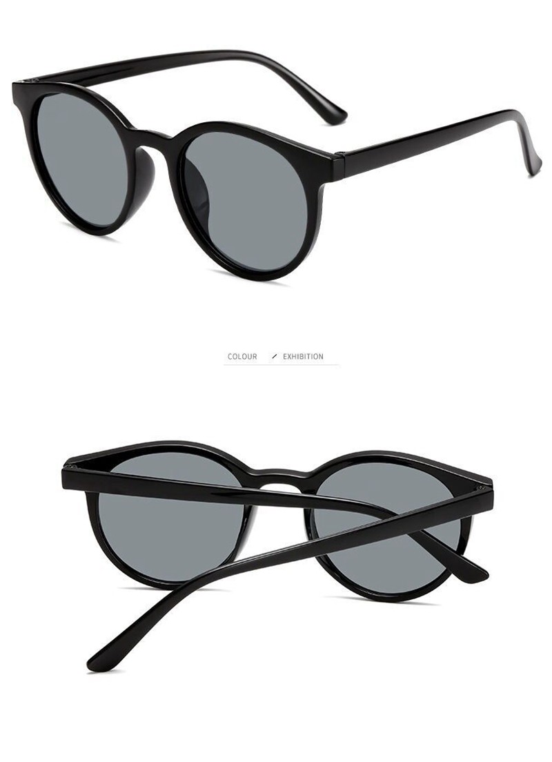 乐沵2021新款网红眼镜奶茶色框墨镜女韩版潮街拍ins超火小脸太阳镜