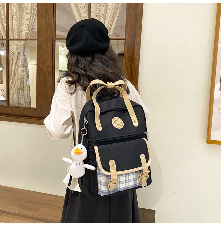 风日系书包女高中生大学生初中生双肩包原宿可爱少女学生背包百搭森系