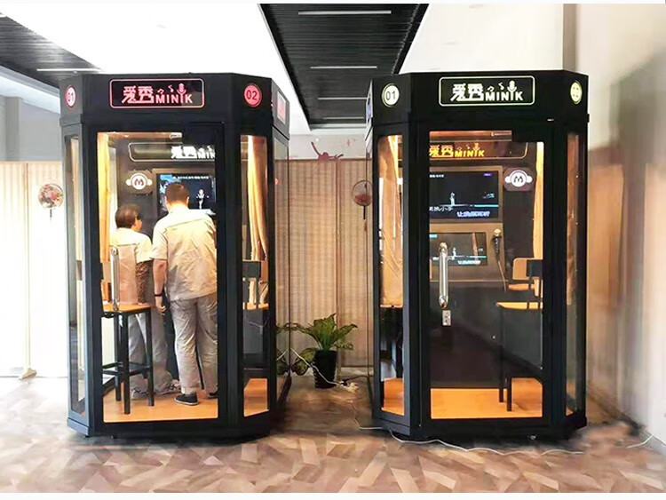 包安装新款军营唱吧朗读亭定制家用迷你ktv移动练歌房商用自助点唱房