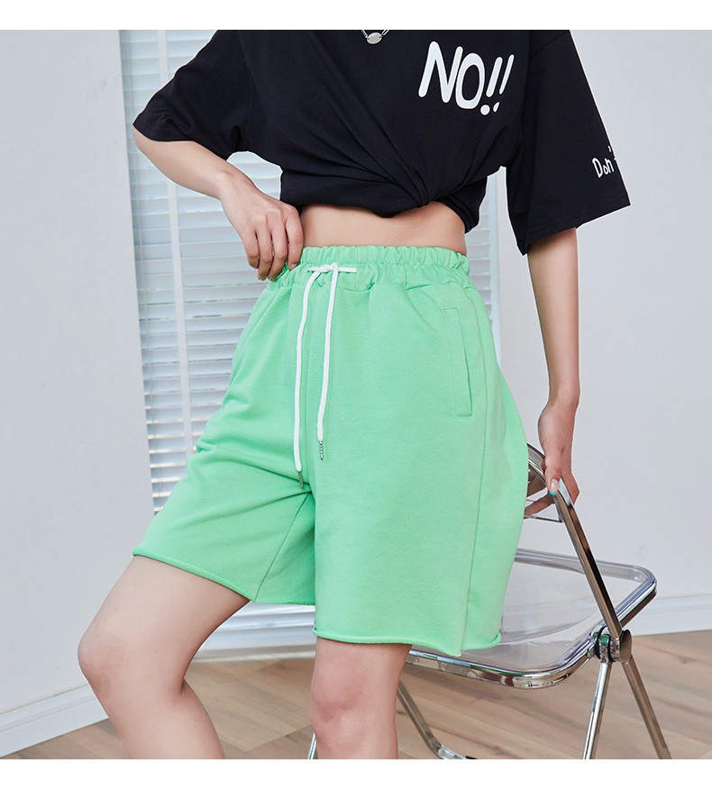 LangSha Women's Wide-Leg Sports Shorts, Lightweight Summer Pants, Loose-Fitting Knee-Length Shorts, High-Waisted Casual Running Shorts for Outdoor Wear 18