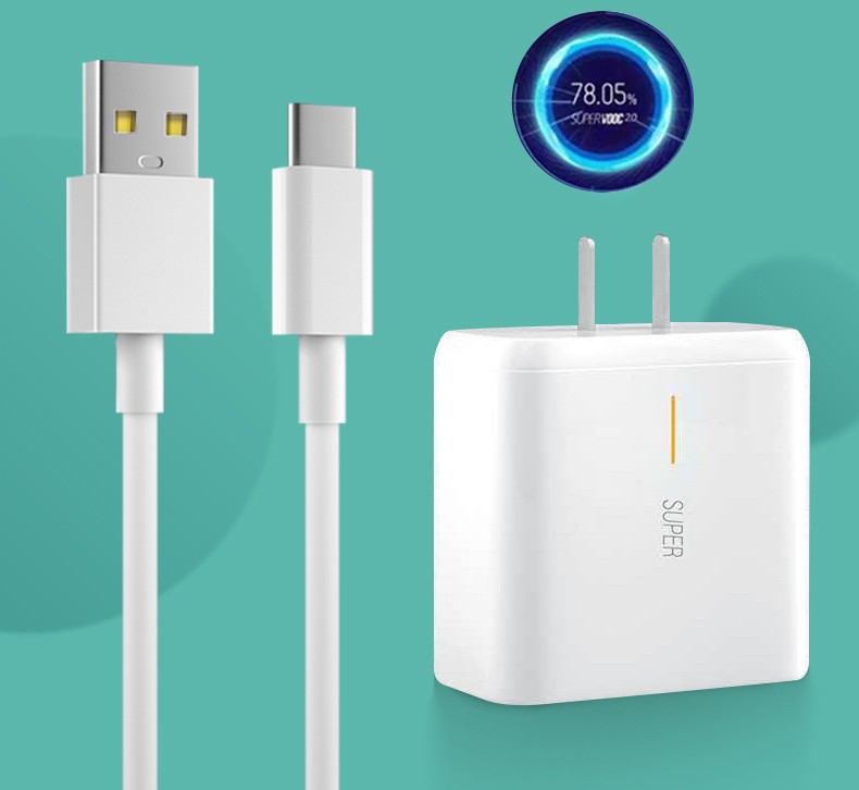 oppo65w充电器快充头适用reno5/6/findx3/4se/realme真我x50pro可恒
