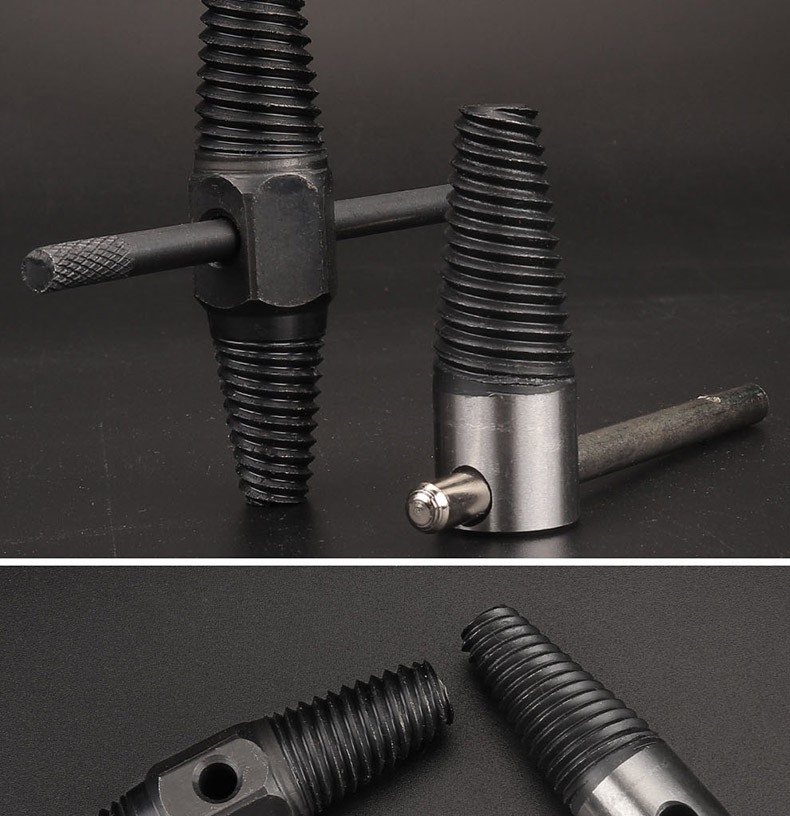 九菱水龙头断丝取出器万能螺丝断裂水管反丝取断头丝锥取丝器万能神器