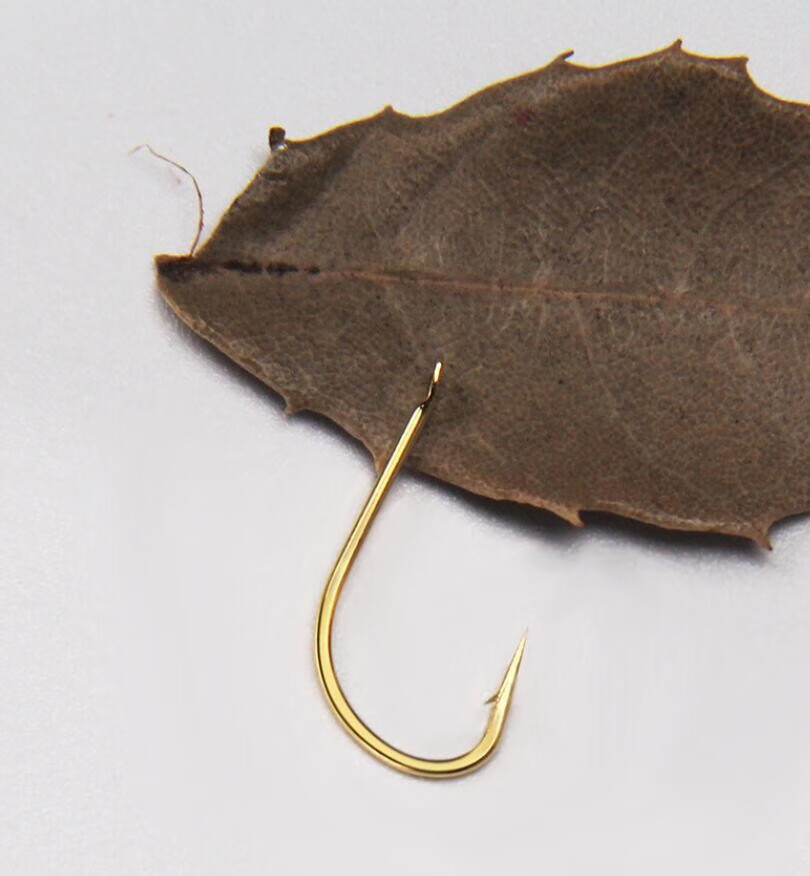 200枚金海夕鱼钩鲫鱼钩有倒刺散装海汐海溪渔勾金鱼钩鲫鲤鱼翘嘴钩200