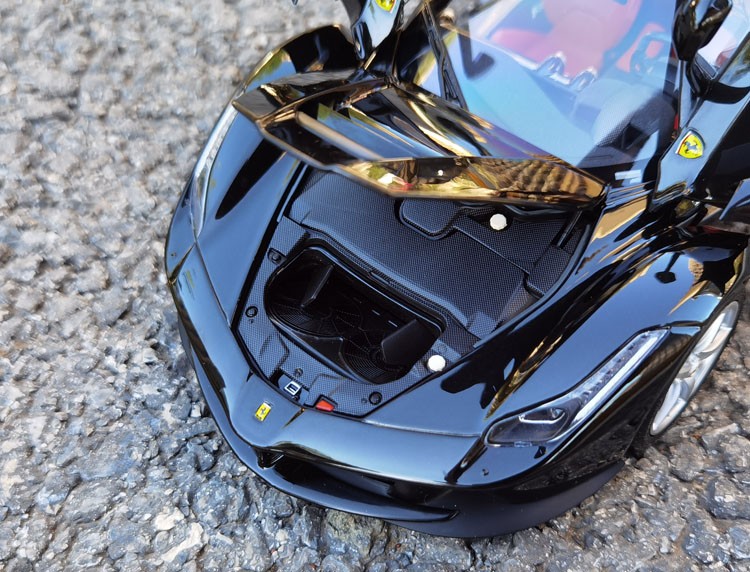 118 法拉利 拉法 合金全开版 跑车汽车模型 fxxk 黑色 44#【图片 价格