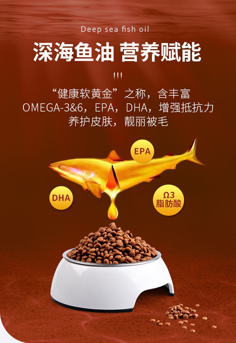 卡乐迪成犬狗粮通用型泰迪比熊博美金毛柯基肉小型犬成犬粮牛肉味40斤