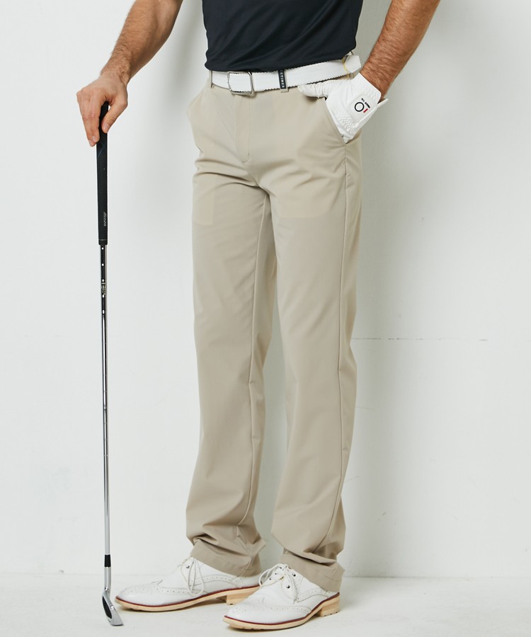 hunnz品牌高尔夫服装男裤子修身直筒运动裤夏季薄款透气高尔夫球裤男