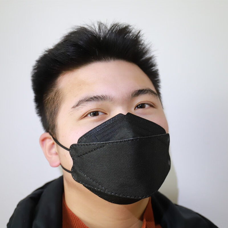 口罩胖子男士n95特大号胖人大脸专用n 95大码kf加大防n95脸罩 3d款l码