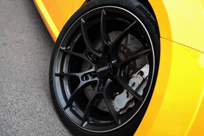 raysracingg02519寸适用于宝马3系m4奥迪s3英菲尼迪奔驰单片锻造轮毂