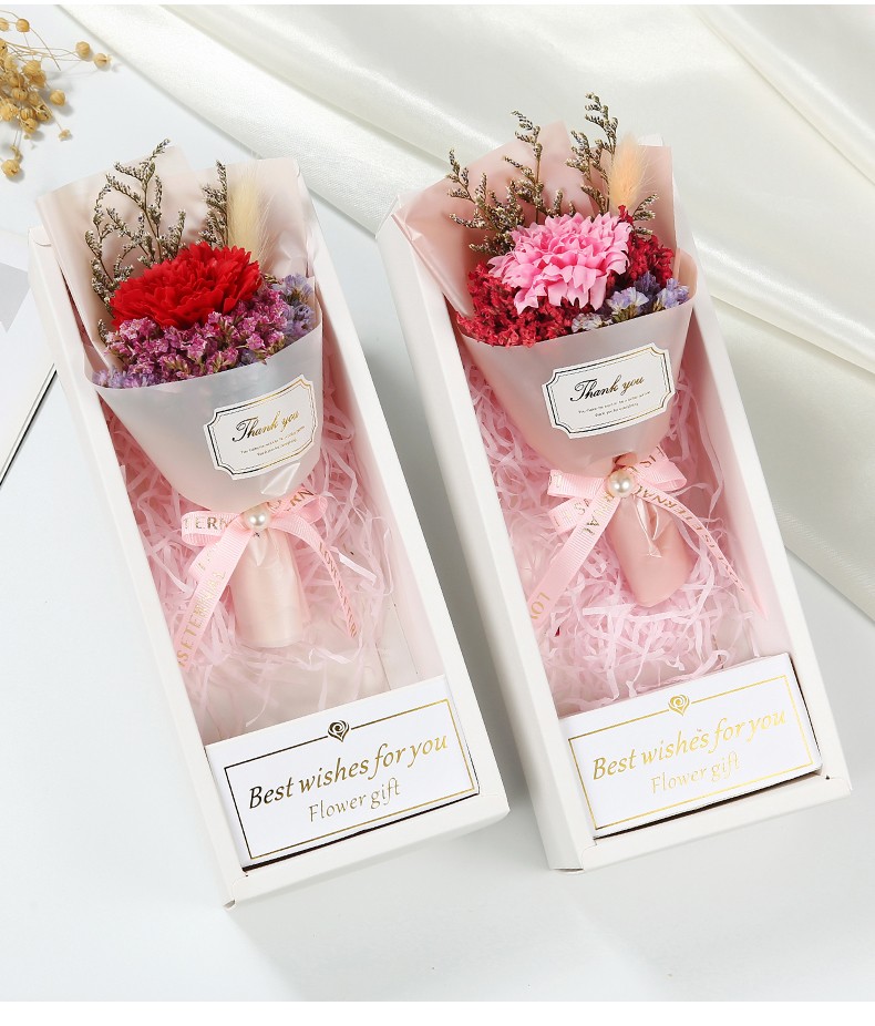 母亲节礼物送长辈康乃馨菊花创意实用生日送妈妈毕业送女生仪式感高级