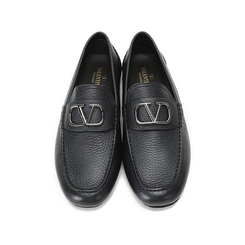 华伦天奴 valentino 男士皮革饰扣休闲皮鞋单鞋 vy2s0c32 yst 0no