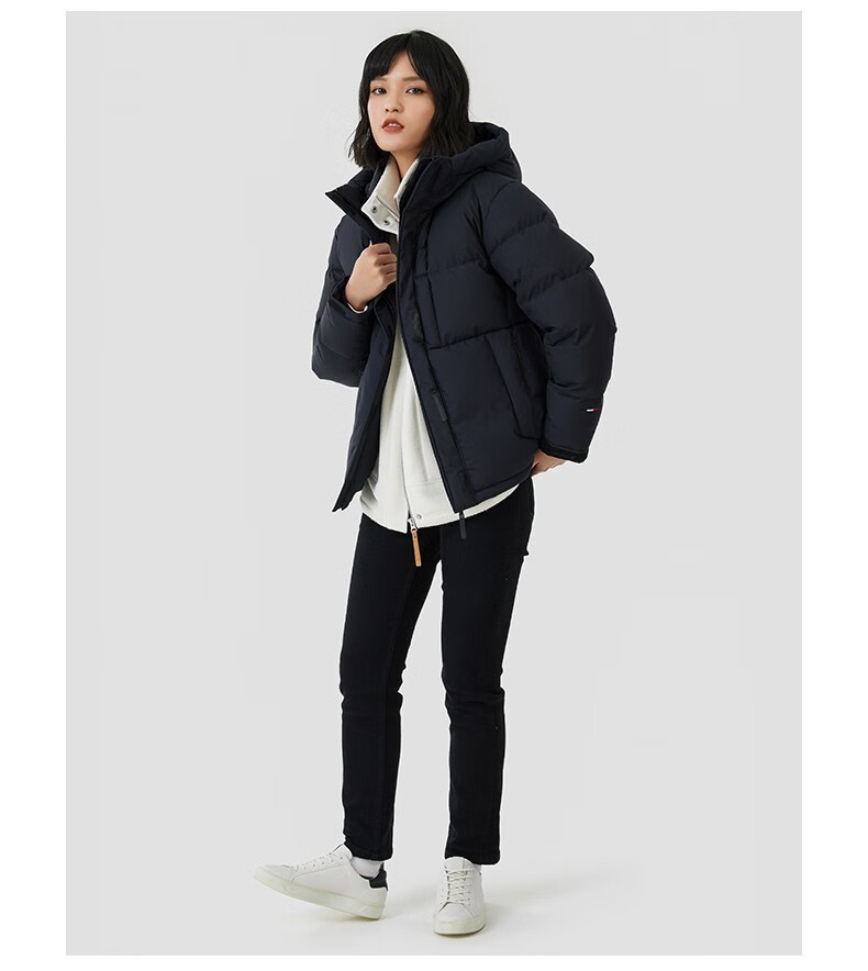 lafuma乐飞叶户外gore-tex防风保暖宽松800蓬鹅绒羽绒服女休闲防寒衣