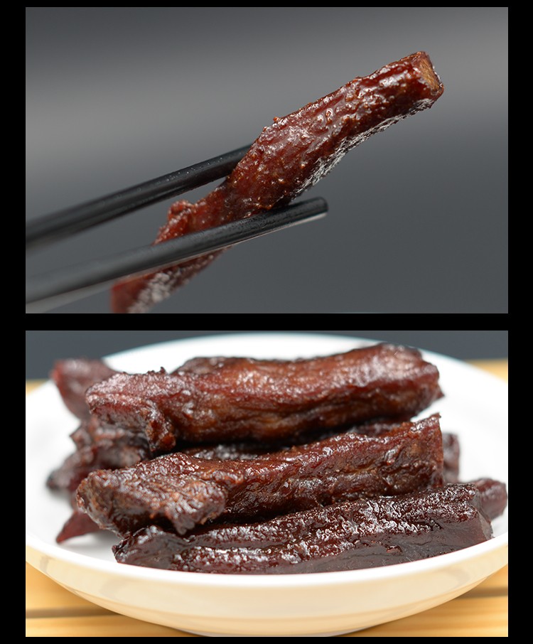 棒棒牛食品 内蒙古特产 锡盟牛手撕风干牛肉干500g 独立小包装 香辣味