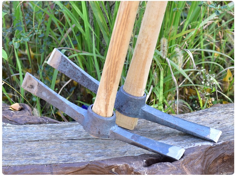 笠农农用挖树工具羊镐锄头镐锄大号全钢洋镐户外挖山镐开山镐尖镐锻打