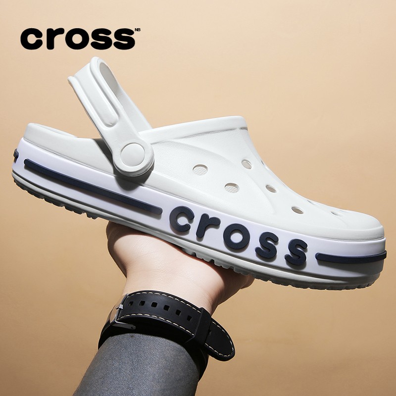 nb cross官方洞洞鞋男夏季拖鞋开车防滑男士沙滩鞋外穿凉鞋
 h01深