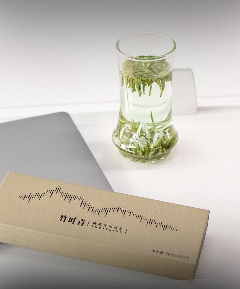 竹叶青特级论道峨眉高山高端绿茶20g