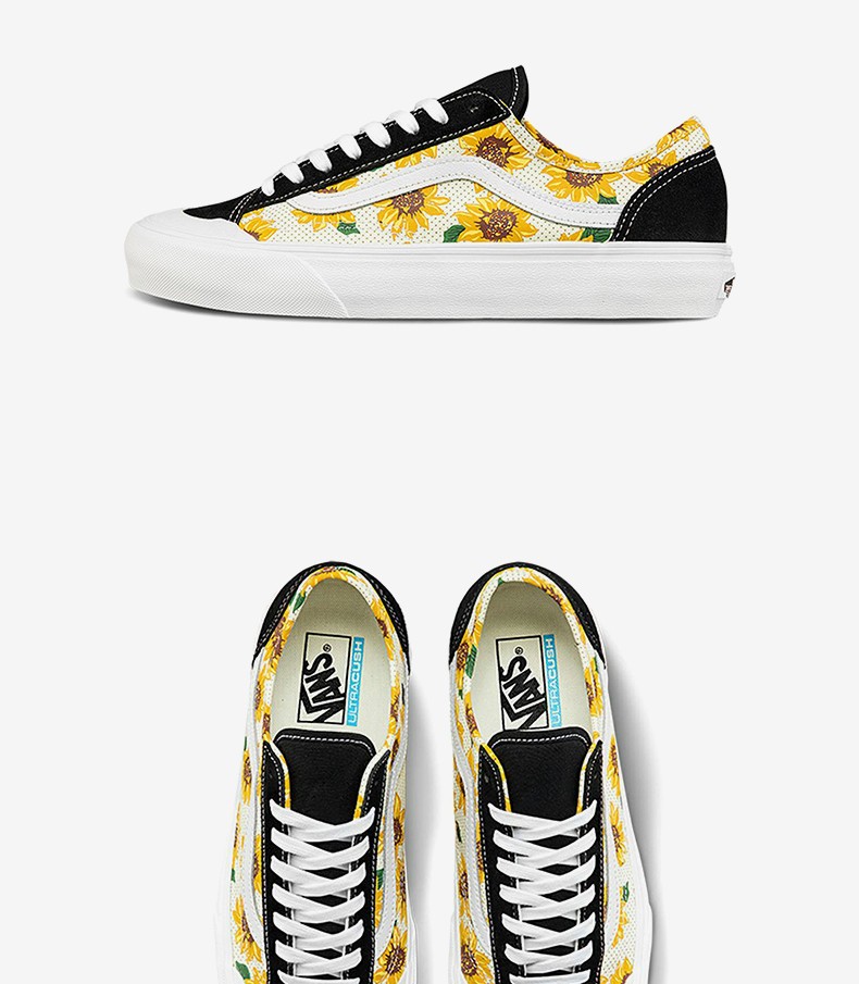 vans范斯style36deconsf小雏菊印花低帮休闲板鞋vn0a5hyp6sr36