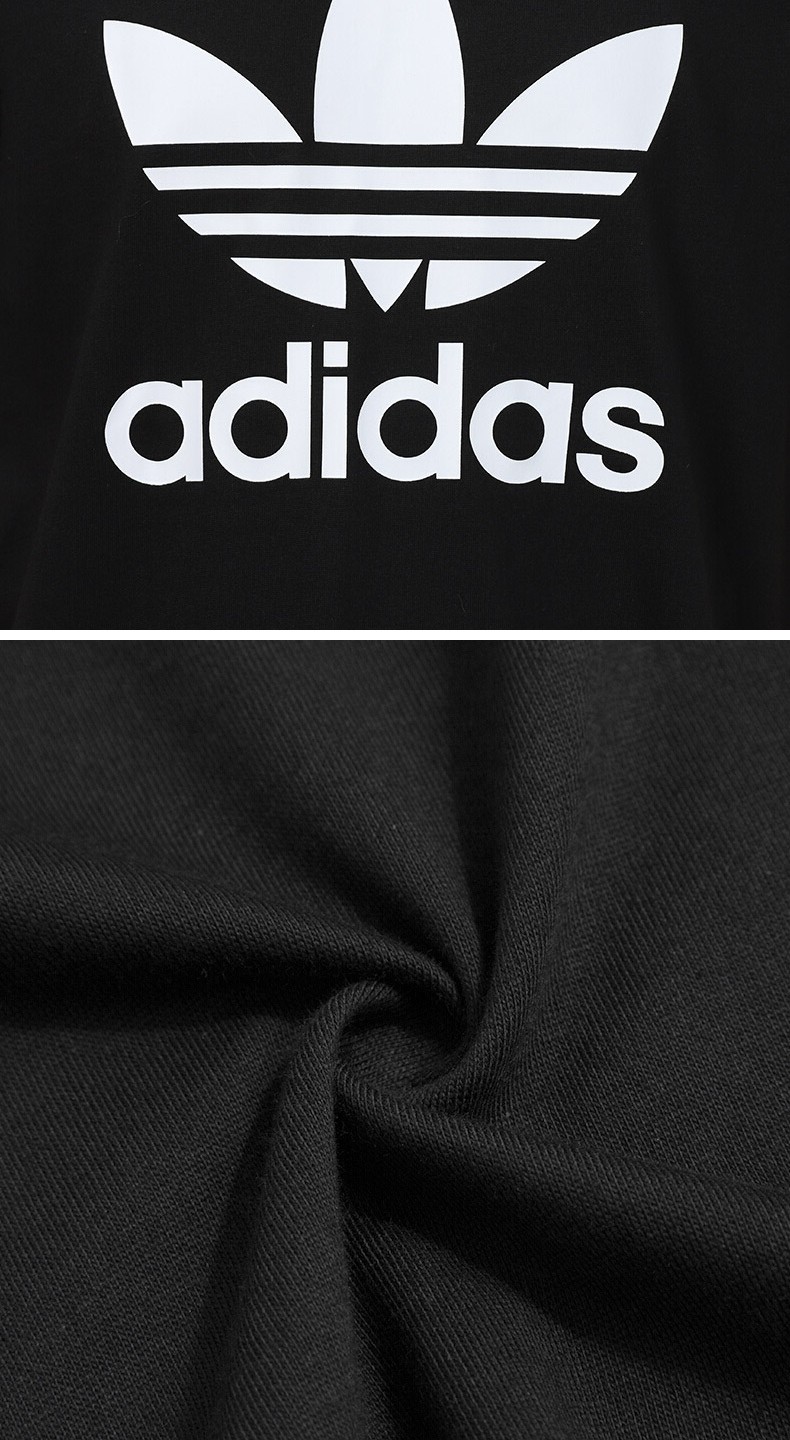 adidas阿迪达斯三叶草短袖男2021夏季新款运动t恤经典logo半袖潮h06