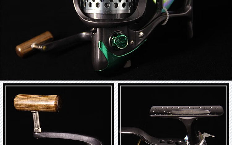 狼王渔轮手刹轮lb金属纺车轮渔线轮猎鲷手刹轮鱼轮海竿轮远投轮渔具