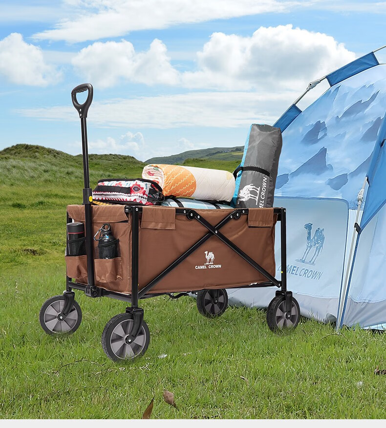 骆驼野营车户外露营野炊搬运车折叠多功能营地车折叠车推车小拉车 a1