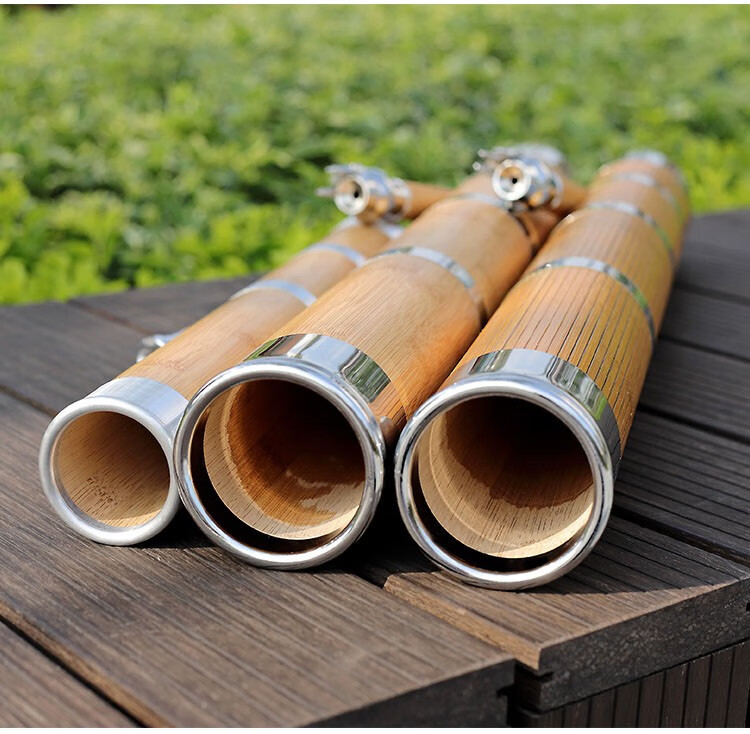 水烟筒天然竹子金竹破竹云南水烟筒水烟丝烟桶水烟具烟斗高档大号水