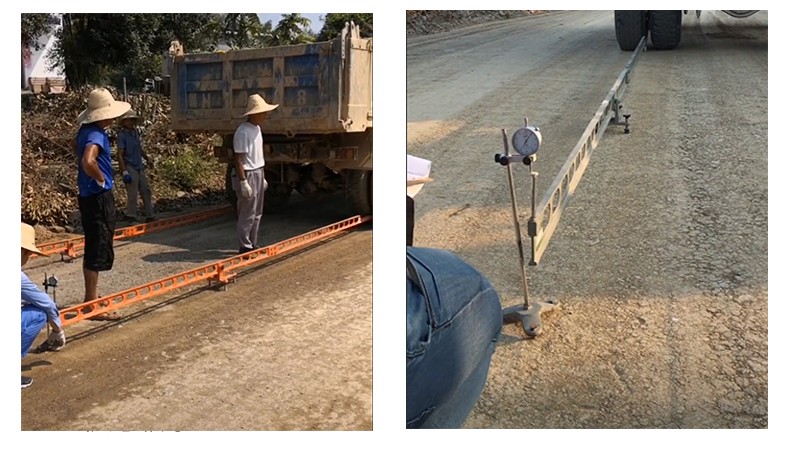 6m5.4m路面弯沉仪回弹弯沉值测定仪贝克曼梁铸铝路基试验加厚 5.