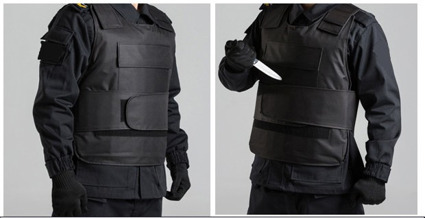 刺服软质背心防护战术马甲防刺防暴服保安装备器材 软质防刺服【图片