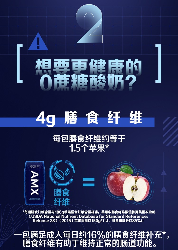 伊利安慕希amx系列小黑钻无蔗糖205g12盒膳食纤维酸奶早餐奶205g12盒2