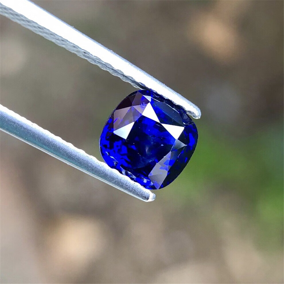 墨辰珠宝天然皇家蓝蓝宝石裸石彩色宝石18k金代镶嵌裸石17克拉晶体