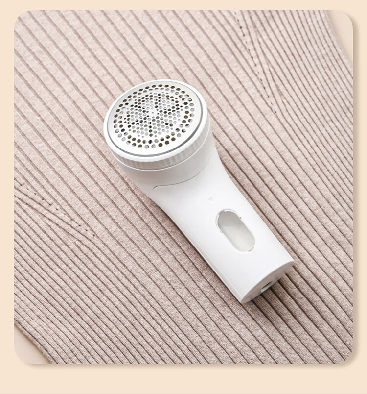 日本毛球修剪器去球器剃毛器衣服打除吸刮黏剃毛球器家用剃球器白色