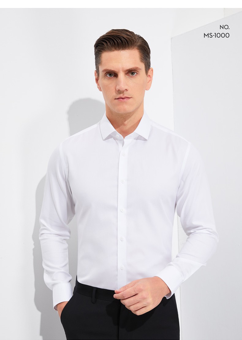 奥西劳德品牌轻奢男装长袖衬衫男士dp成衣抗皱免烫衬衫夏秋季新款高档