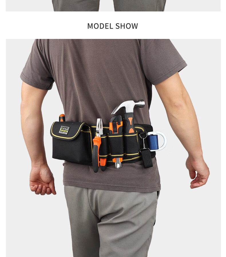 golmud 单腰安全带 多功能电工腰带 工具包腰包空调安装 防坠落保险带