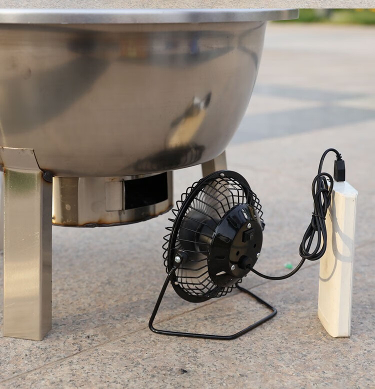 不锈钢吊烤炉烧烤炉家用加厚环保无烟商用烧烤桶户外木炭烤肉烤鸡吊炉